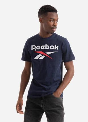 Мужская футболка reebok big logo tee