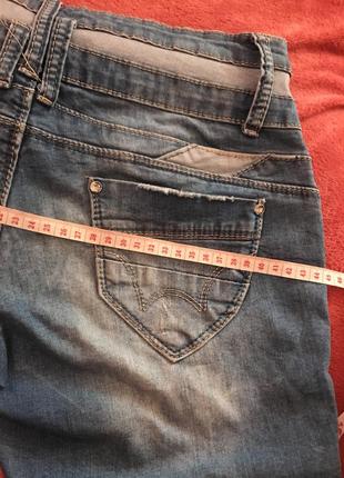 Джинсові бріджі , джинсові шорти довгі4 фото
