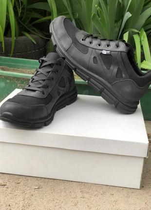 Мужские кроссовки тактические черные летние - мужская тактическая обувь5 фото