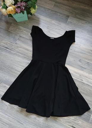 Женское черное платье в рэтро стиле размер s/m2 фото