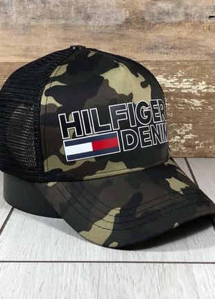 Бейсболка комуфляж tommy hilfiger2 фото