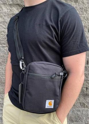 Сумка месенджер carhartt wip adam bag black3 фото