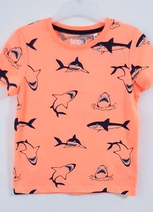 Помаранчева футболка для хлопчика