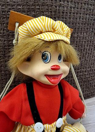 Іграшка клоун на гойдалки вінтаж німеччина1 фото
