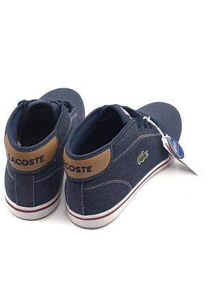 Оригінальні чоловічі кеди lacoste3 фото