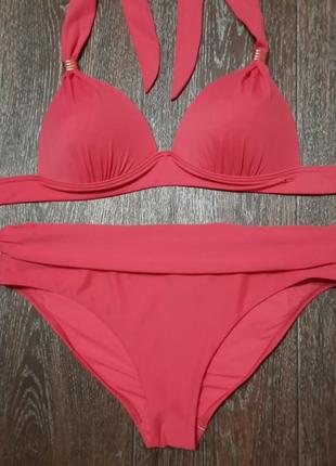 Брендовый раздельный купальник р. 12/ 14 от f & f
