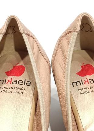 Кожаные женские туфли mikaela8 фото