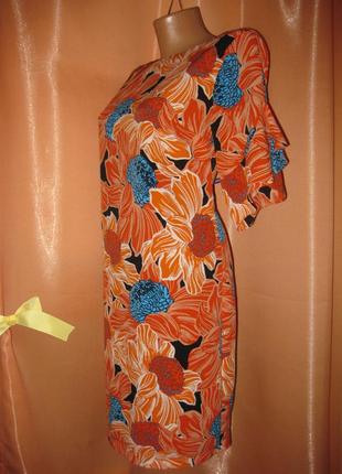 Нарядна зручна приємна пряма сукня сарафан плаття 12uk/40eurо/8us dorothy perkins км1065