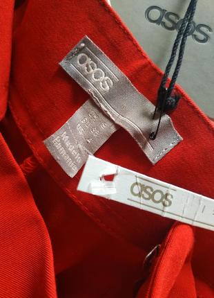 Классические брюки asos с высокой посадкой со стрелками боковая молния завышенная талия момы mom7 фото