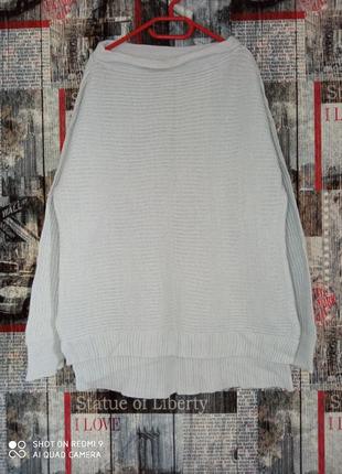 Нежно-голубой свитер, размер xl