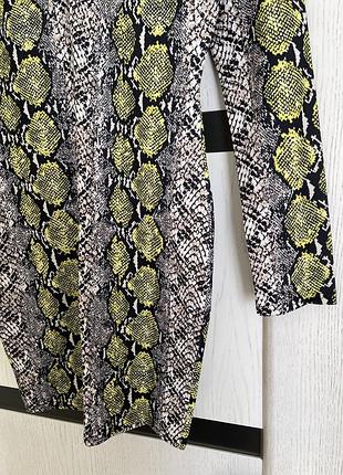 Платье в змеиный принт 3