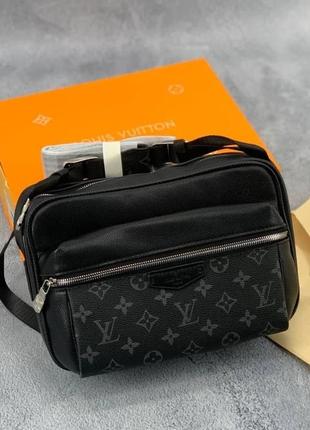 Мессенджер в стиле louis vuitton