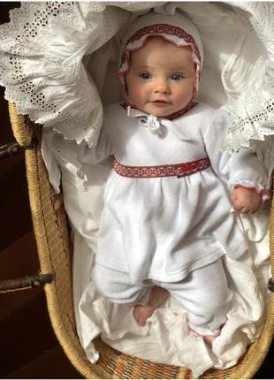 Набір для хрещення дівчинки “український” little angel