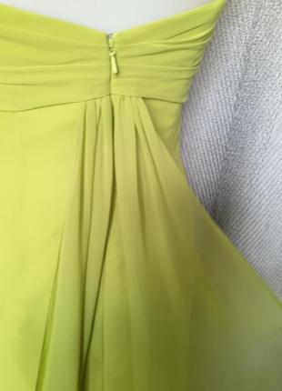 Жіноче яскраво салатова довге, вечірній, літній, ошатне, випускна сукня, сарафан для фотосесії4 фото
