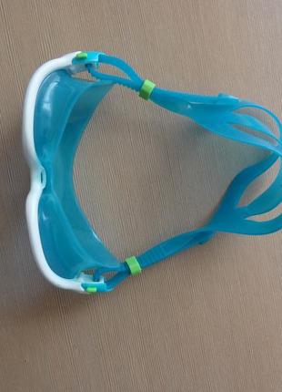Очки для  плавание синий  маска decathlon  nabaiji5 фото