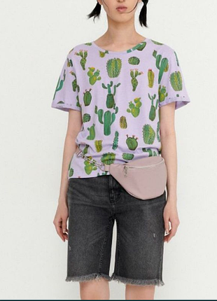 Футболка кактуси house brand xl / 52 органічна бавовна