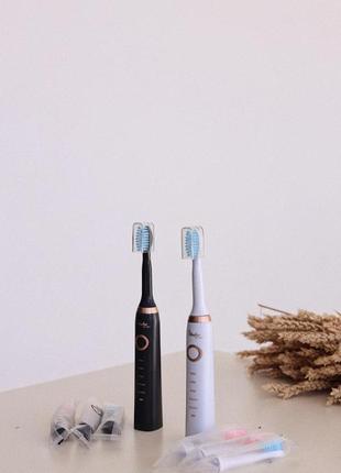Электрическая зубная щетка, ультразвуковая зубная щетка от usb shuke sk-601 |3 фото