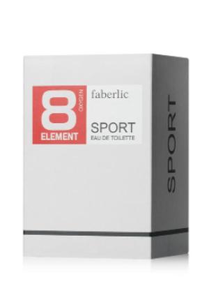 Туалетная вода для мужчин 8 element sport, 35 мл