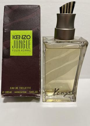 Kenzo jungle pour homme вінтажна туалетна вода 50 мл оригінал