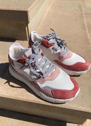 Жіночі літні текстильні кросівки adidas nite jogger🆕 адідас джоггер