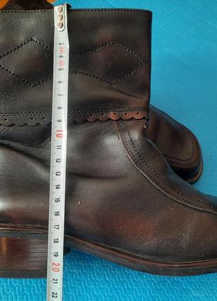 Ботинки кожаные женские 39р1 фото