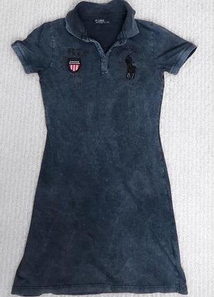 Женское платье поло в стиле ralph lauren