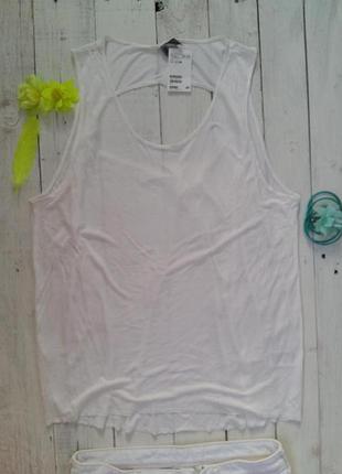 Майка h&m з відкритою спиною, розмір м (на бірці 170/96а).