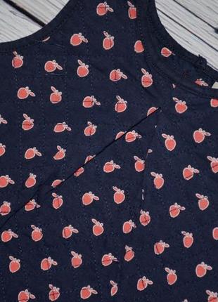 Очень теплый и стильный и нарядный сарафан моднице 9 - 12 месяцев 80 см яблочки next некст4 фото