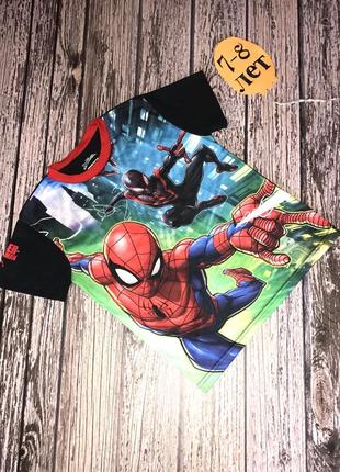 Фирменная футболка для мальчика 7-8 лет, 122-128 см