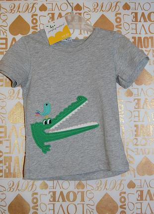 Новые футболки в ассортименте jumping meters на рост 80, 86, 92, 98, 104, 116 см