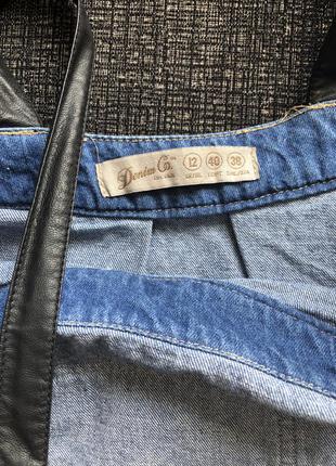 Красивый джинсовый сарафан denim&co2 фото