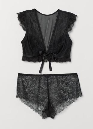 Вишуканий комплект з тонкого мережива від h&m,p.l
