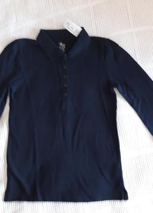 Школьный реглан-поло children"s place на 7-8 лет