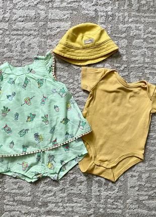 Пісочник, боді, панама