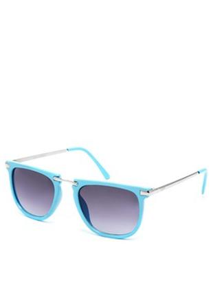Голубые солнцезащитные очки quay