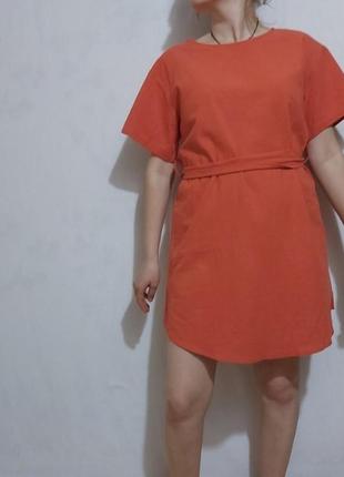 Трендовое платье из структурированного хлопка  shein4 фото