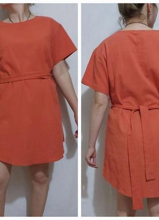 Трендовое платье из структурированного хлопка  shein9 фото