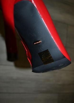 Туфли женские новые 38 размер красные2 фото