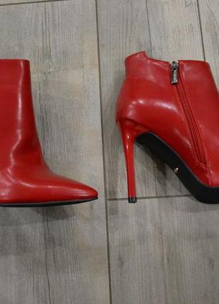 Туфли женские новые 38 размер красные5 фото