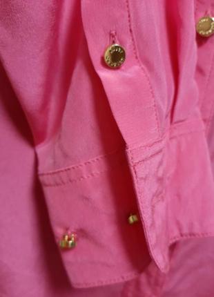 Блуза сорочка з натурального шовку7 фото