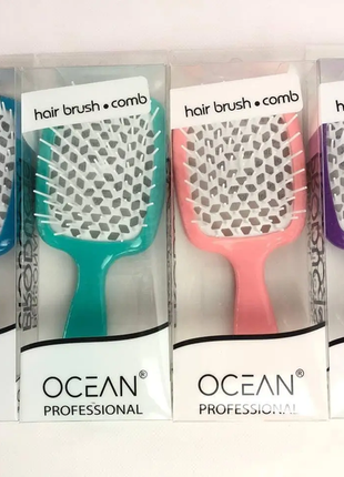 Гребінець для волосся hair brush comb ocean pofessional (в подарунковій упаковці)5 фото