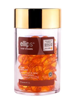 Витамины для волос здоровье волос с женьшенем и медом ellips hair vitamin