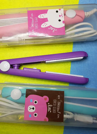 Утюжок-гофре мини гофре для объема у корней дорожный в пластиковой упаковке