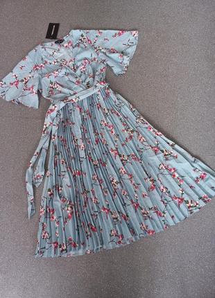 Сукня з спідницею плісе 💃1 фото