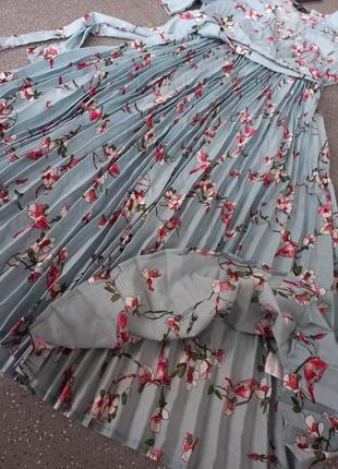 Сукня з спідницею плісе 💃4 фото