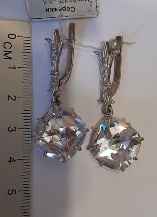 Серьги серебряные5 фото