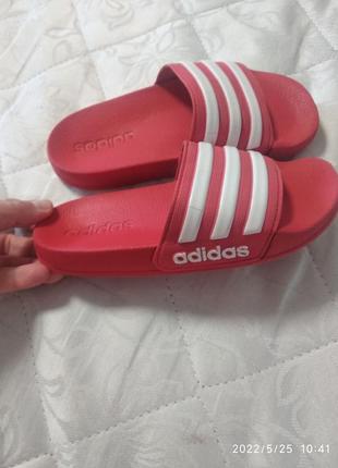 Шлепки адидас