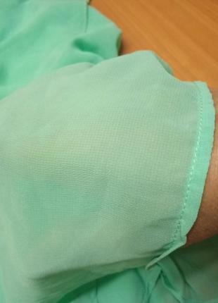 Quiz,блузка новая,цвет нежной зелени 36 р8 фото