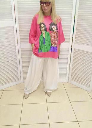 Шикарный шелковый костюм италия 🇮🇹 кардиган и брюки6 фото