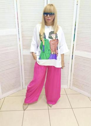 Шикарный шелковый костюм италия 🇮🇹 кардиган и брюки8 фото